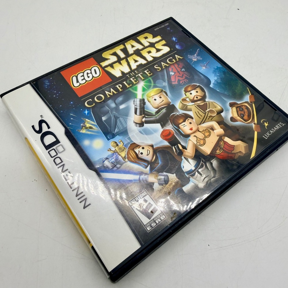 LEGO Star Wars The Complete Saga Nintendo DS Video Game with Case CIB
